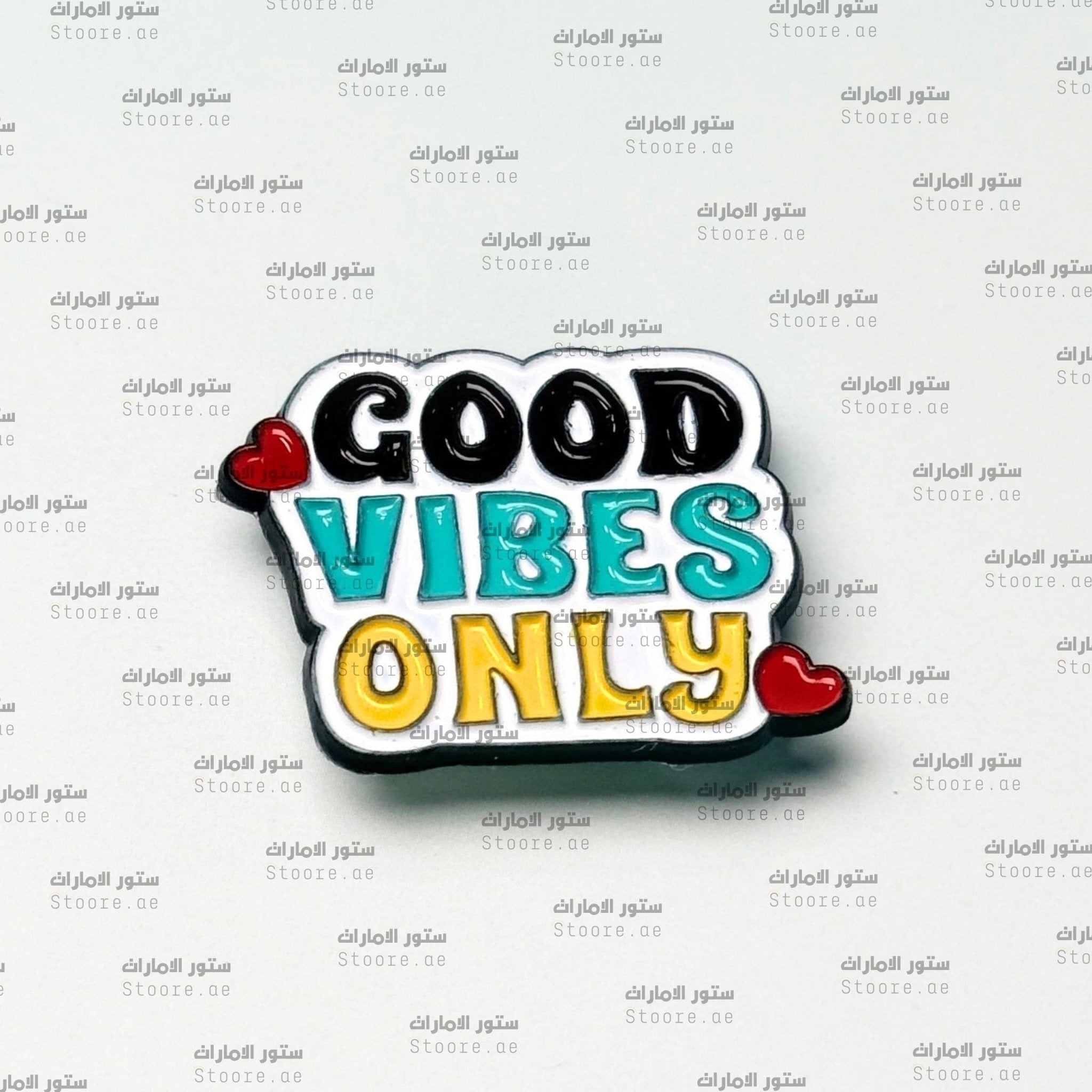 Badge GOOD VIBES ONLY